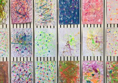 Letní ARTlab – výtvarné práce dětí